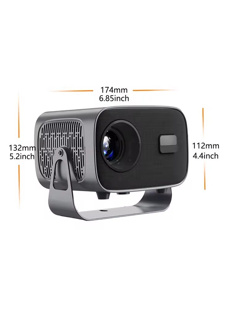 Portable Mini Projector Home Theater 3D LED Cinema Smart TV Home Audio Video Support Full HD 720P Video Beam Projector  - Image 2
