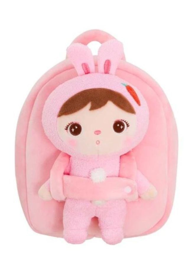 Super Soft Rabbit Plush Backpack with Detachable Doll â€“ A Colorful Gift for Kids, Perfect for School and Playtime - Image 1
