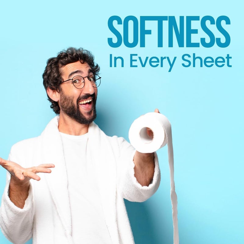 NICE Touch لفائف المرحاض المنقوشة 2 طبقة - 7200 ورقة - Image 2