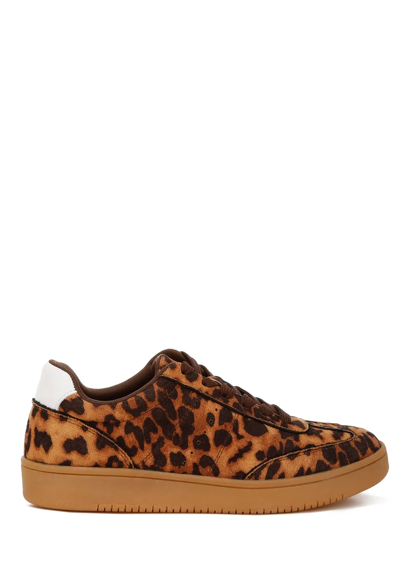 London Rag Women's Leopard Chunky Sneakers
