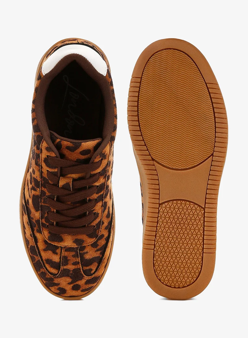London Rag  London Rag Women's Leopard Chunky Sneakers for Women | Best Price UAE