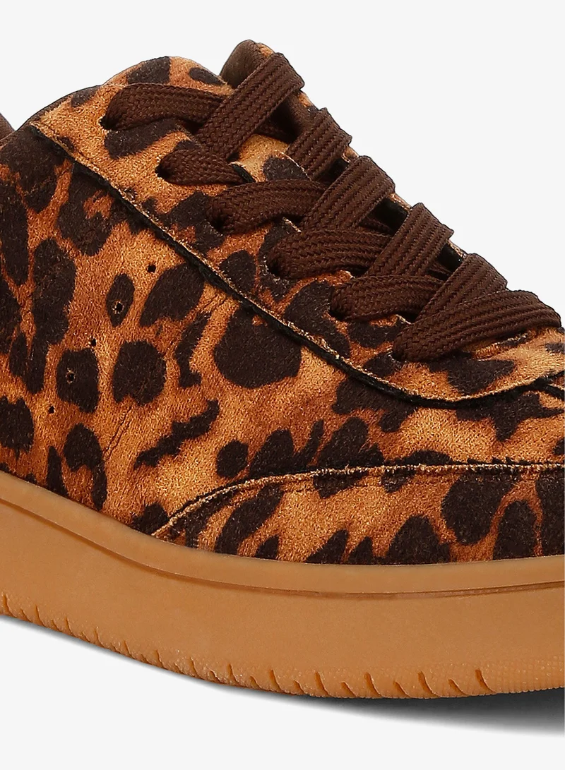 London Rag  London Rag Women's Leopard Chunky Sneakers for Women | Best Price UAE