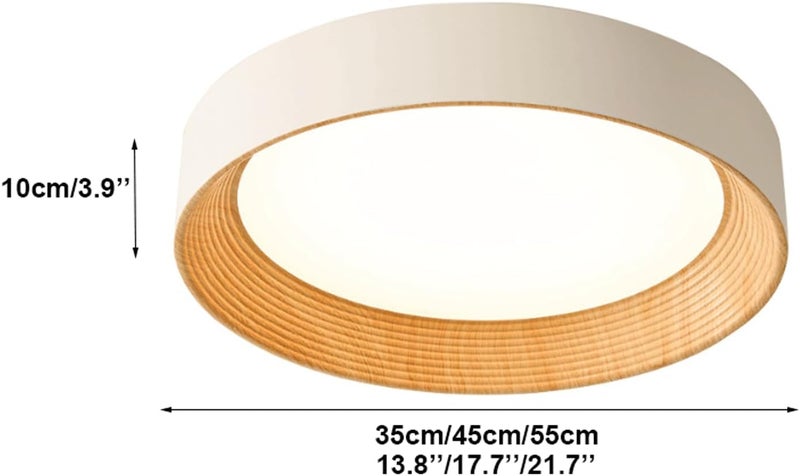 Modern Flush Mount Ceiling Light Fixture 2700k-6000k Close to Ceiling Light Fixture Minimalist Metal Ceiling Lamp for Bedroom Kitchen Hallway - Image 2