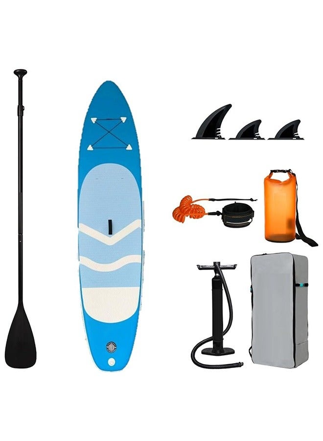 Adventure Lab Inflatable Stand Up Paddle Board – Ultra-Light SUP for Youth & Adults with Adjustable Paddle, Pump, Backpack, Phone Dry Bag & Safety Leash – Non-Slip Deck, All Skill Levels  - Image 1