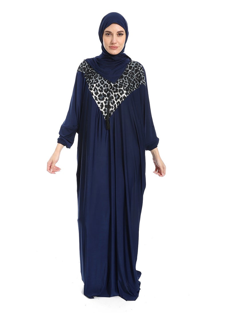 سيزار اسدال صلاة حريمي مزود بنقش تايجر  - Image 1