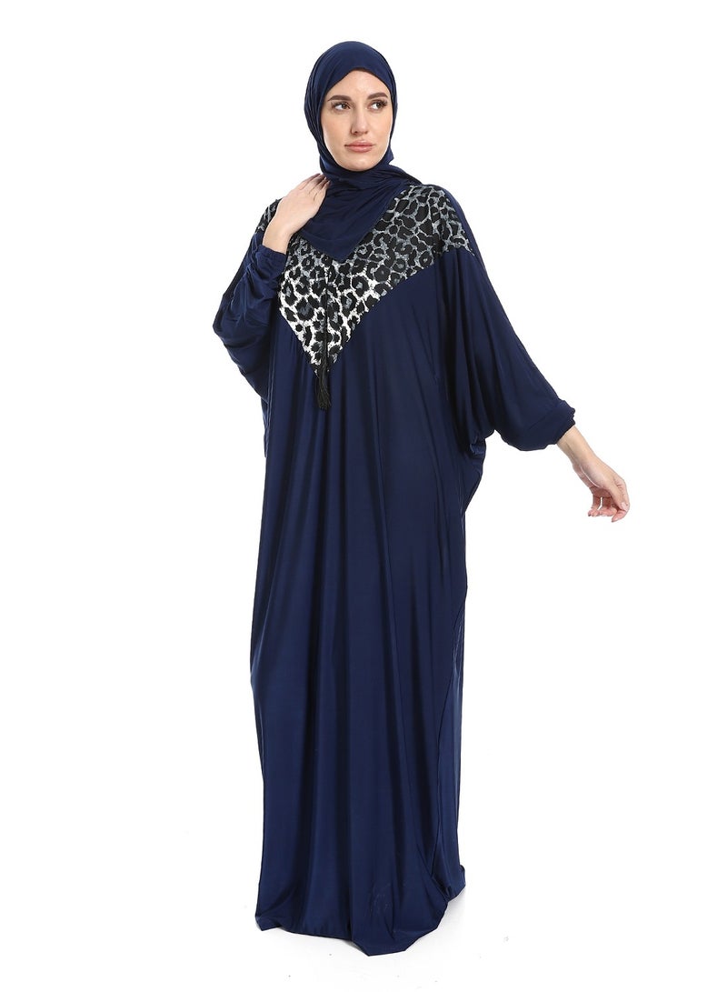 سيزار اسدال صلاة حريمي مزود بنقش تايجر  - Image 2