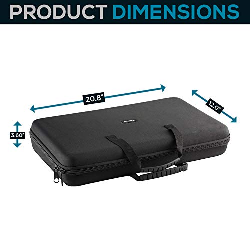 caseling Hard CASE fits: Pioneer DJ DDJ-FLX4 2-deck Rekordbox and Serato DJ Controller. - Image 5