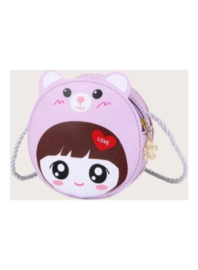 NIBEMINENT Crossbody Bag Purple/Black/Red - Image 1