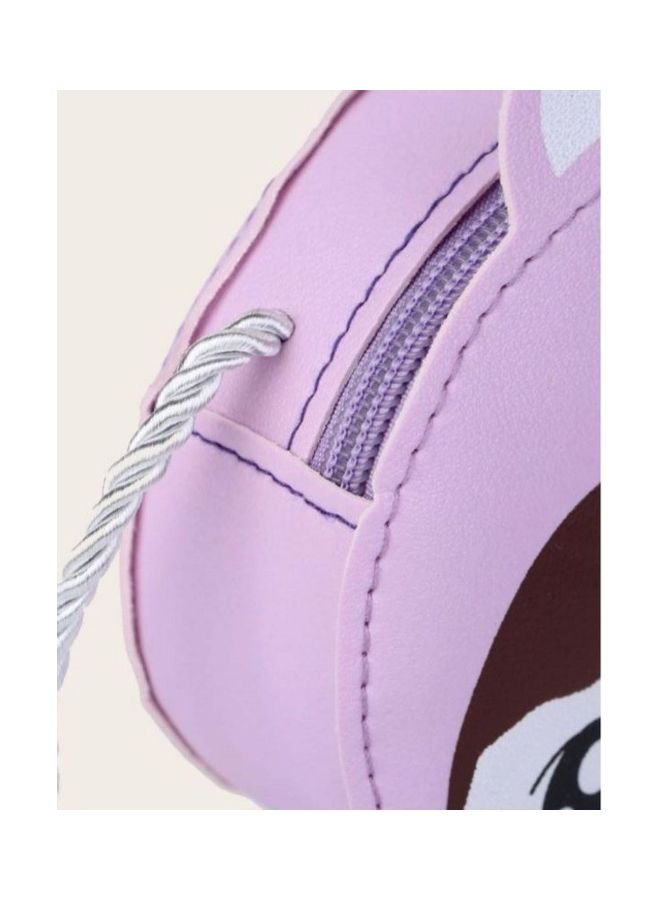 NIBEMINENT Crossbody Bag Purple/Black/Red - Image 4