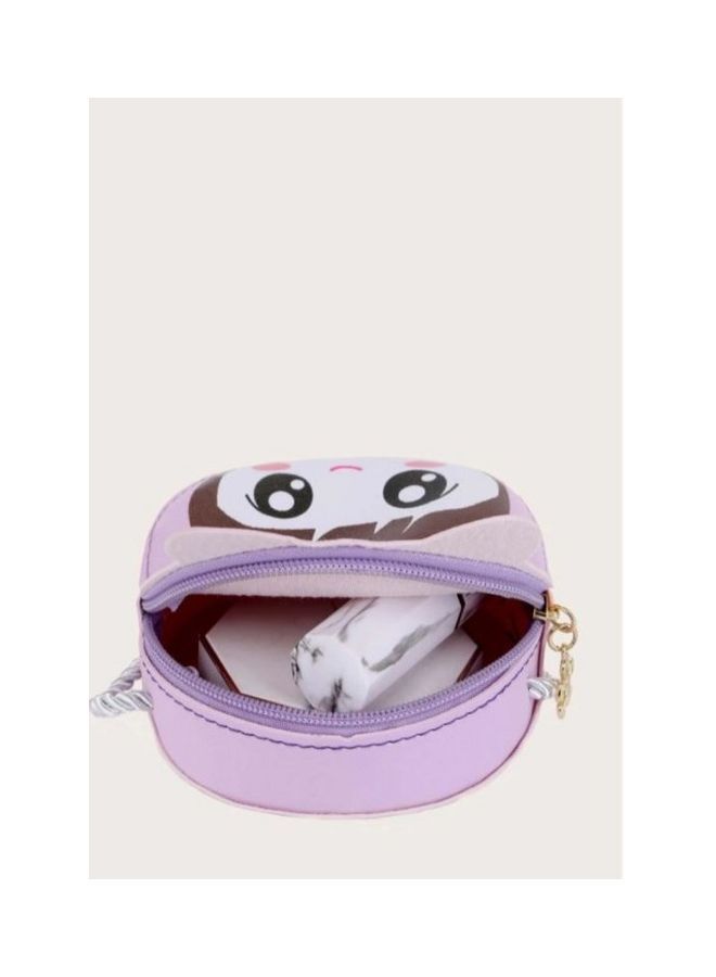 NIBEMINENT Crossbody Bag Purple/Black/Red - Image 3