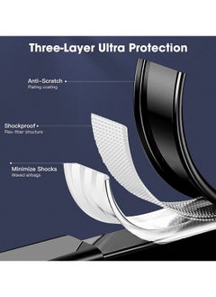 Wtech PU Luxury Plating Raised Lips Camera Hole Case Cover For Huawei Nova 12 SE 4G 2024 Black  - Image 5