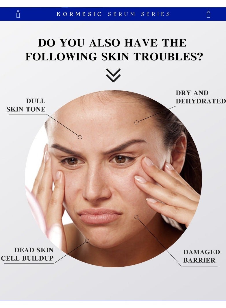 Kormesic 10٪ أسيتيل هيكساببتيد مصل-مضاد للشيخوخة وتقوية 30ml - Image 4