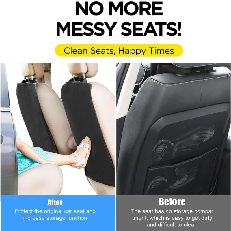 Norhogo 2 pcs Universal Waterproof Back Seat Protector with Adjustable Buckle - Image 5