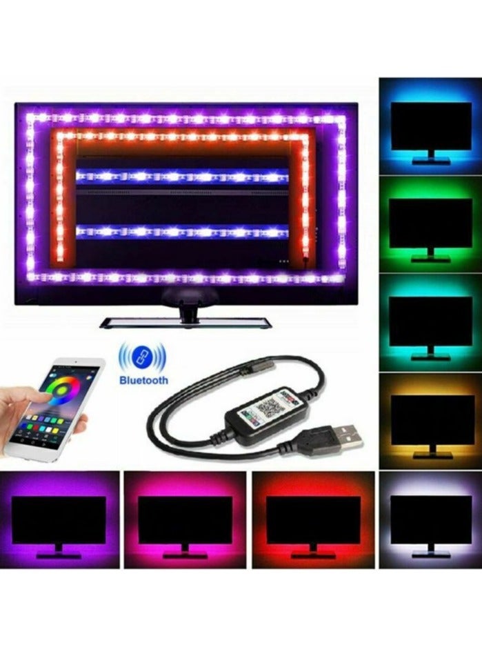 Wireless RGB LED  Mobile Phone Bluethooth Strip Light Controller - Image 3