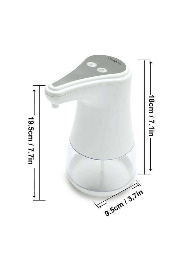 NIBEMINENT Automatic Foam Dispenser White 21.00x7.00x12.00cm - Image 3