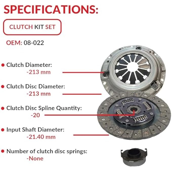 ريحني مجموعة القابض الجنوبية الشرقية متوافقة مع سيفيك ديلسول أكيورا إل دي إكس إكس جي إكس إكس ريفيرب فيو إكس سي إس إس إي 19922005 15 لتر 16 لتر 17 لتر 17 لتر غاز SOHC طبيعي السحب D15 D16 D17 08022 - Image 5