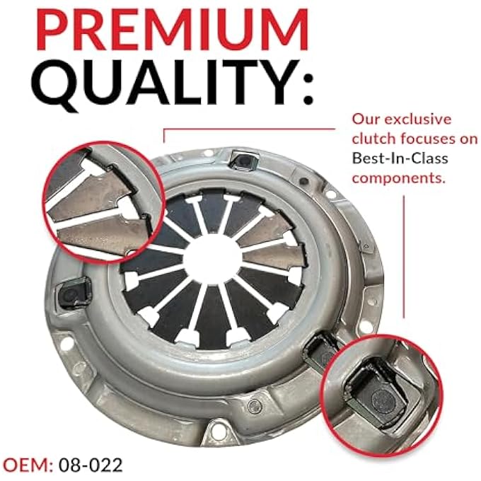 ريحني مجموعة القابض الجنوبية الشرقية متوافقة مع سيفيك ديلسول أكيورا إل دي إكس إكس جي إكس إكس ريفيرب فيو إكس سي إس إس إي 19922005 15 لتر 16 لتر 17 لتر 17 لتر غاز SOHC طبيعي السحب D15 D16 D17 08022 - Image 3