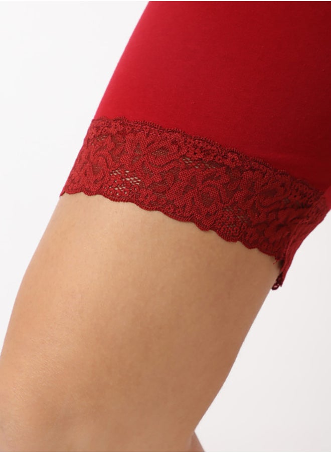 eve CHANTELLE Chantelle's Lacy Biker Shorts  - Image 4