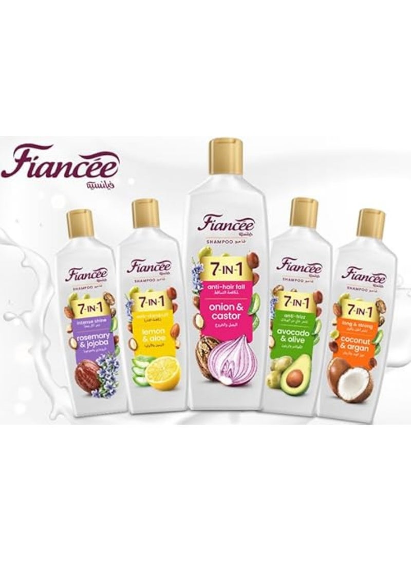 فيانسيه شامبو  فيانسيه 7 في 1 ضد تساقط الشعر بالبصل والخروع 170 مل - Image 4