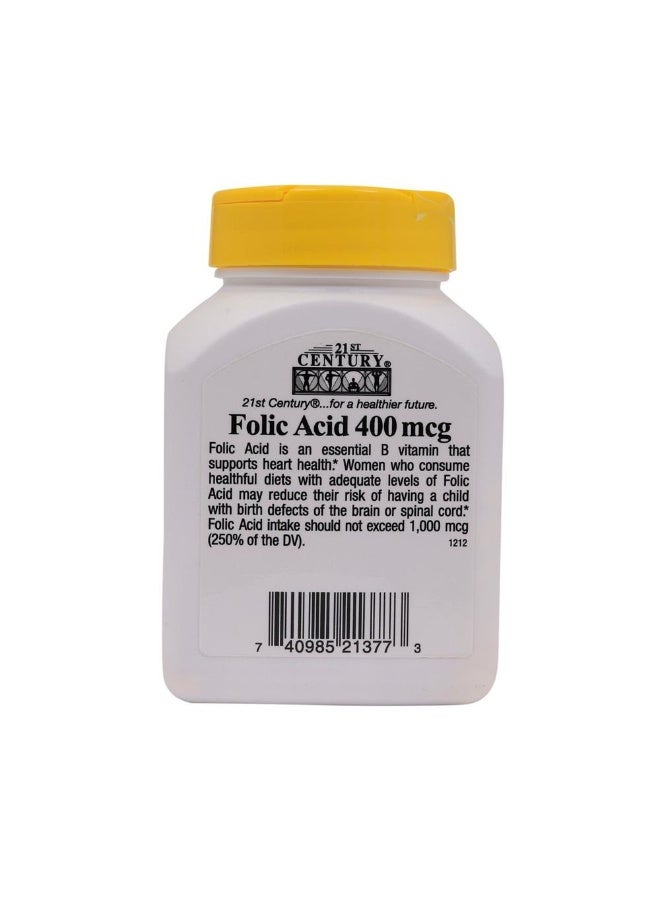 21st Century Folic Acid 400mcg 250 Tablets - Image 4
