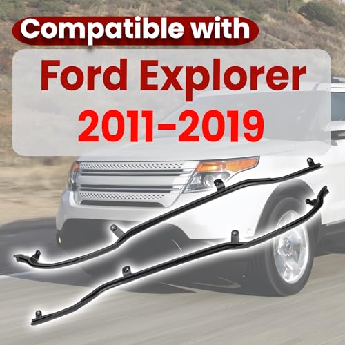 HocvrlX Weather Strip for Door Seal Stripping Compatible with Ford Explorer 2011 2012 2013 2014 2015 2016 2017 2018 2019 BB5Z7825324B BB5Z7825325B - Image 3