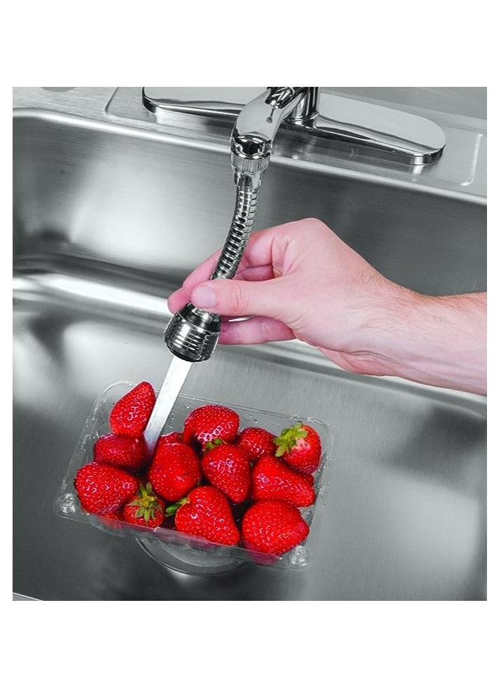Spaceshoop Flexible Faucet Sprayer Silver  - Image 1
