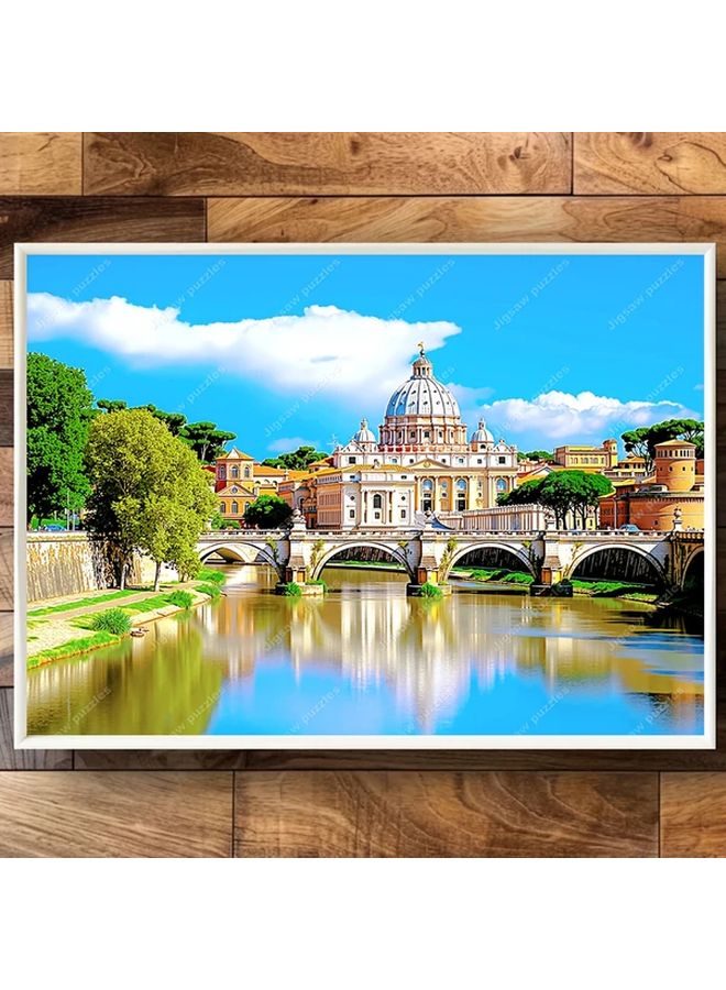 1000 Pcs Wooden Jigsaw Puzzle For Adults Large Size DIY Home Decor YF4028 - Image 4