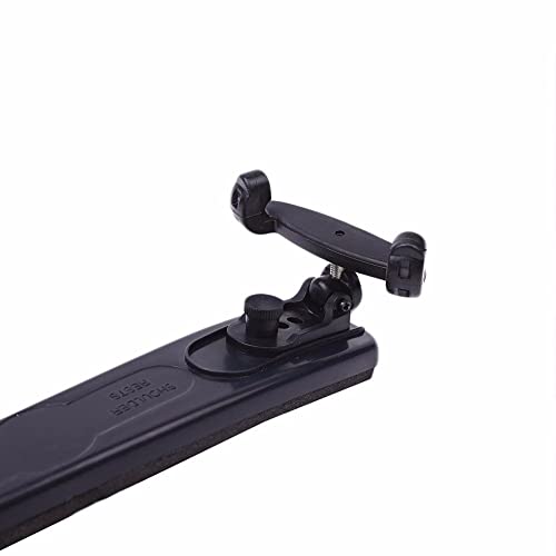 Mozart Adjustable Violin Shoulder Rest for 3/4 & 4/4 – EVA Padded, Height Adjustable & Collapsible – Comfortable Violin Support with Free 1 Pc Rosin in Plastic Box – Students, Teachers & Professionals - Image 4