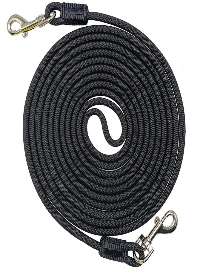Hoanan 12ft 20ft 30ft Tie Out Rope for Small Dogs Up to 35 Pounds, Long Cat Leash for Yard, Lightweight Tether Escape Proof Training Walking Outdoor Lead for Puppy Pets, Small Animals - Image 1