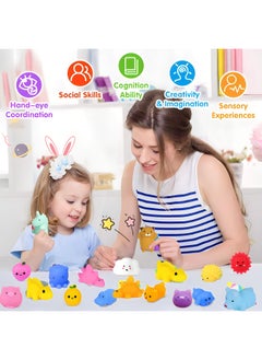 MAGIC VAULT Squishies Mochi Squishy Toys 36 Pcs Party Favors for Kids Mochi Squishy Toy for Adults Goodie Bag Filler Party Birthday Favors for Classroom Prizes,Birthday Gift,Goodie Bag Stuffers(36Pcs One Box)  - Image 4