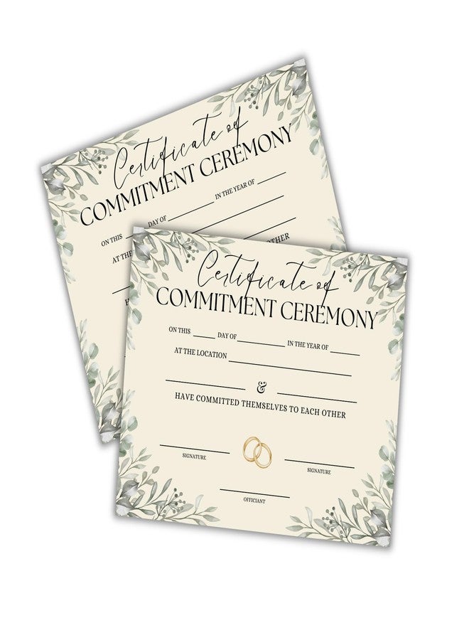 Lashicorn Commitment Ceremony Certificate 6pk on Linen 8.5x11” Marriage Love Vow Renewal Handfasting Two Trees Intertwined Officially Recognized by The Universe - Image 1
