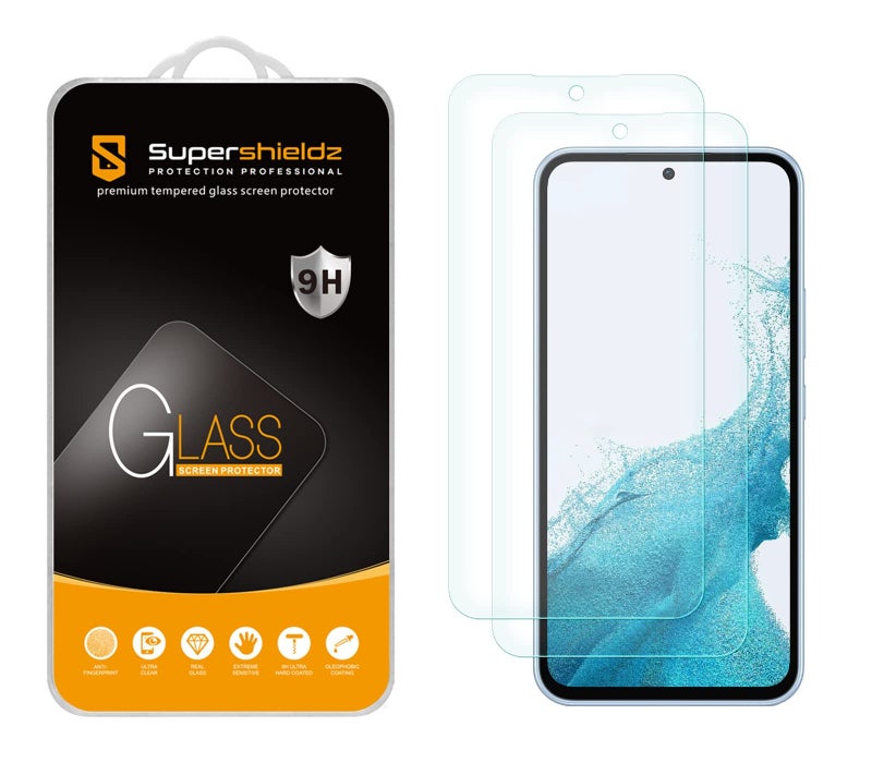 Supershieldz (2 Pack) Designed for Samsung Galaxy A54 5G Tempered Glass Screen Protector, Anti Scratch, Bubble Free - Image 1