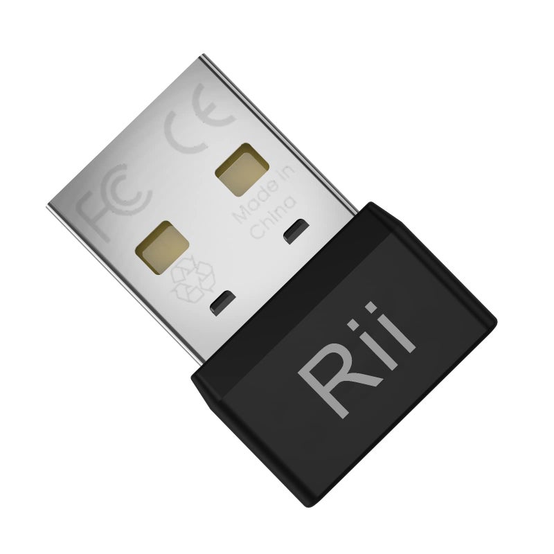 Rii Mouse Jiggler Undetectable USB Mouse Jigglers Automatic Mover Wiggler, No Software,Plug and Play, Simulate Movement to Keep PC Computer Laptop Awake - Image 1