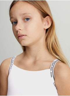 Calvin Klein Jeans Youth Logo Tape Strap Top  - Image 3