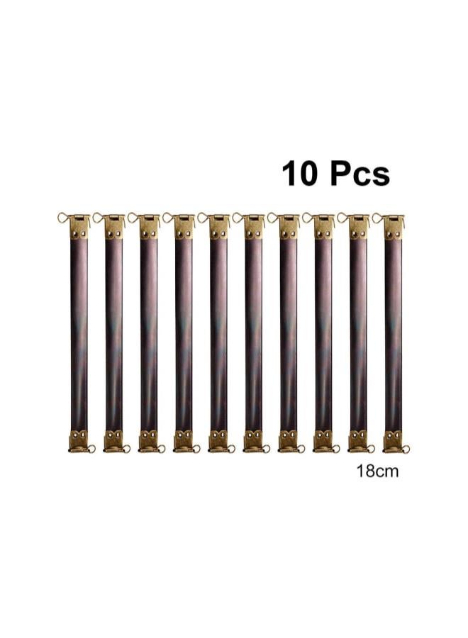 klarako 10PCS Metal Internal Flex Frames Kiss Clasp Bulk Purse Frame Coin Handbag Hinges for Clasp Bag Coin Purse  - Image 4
