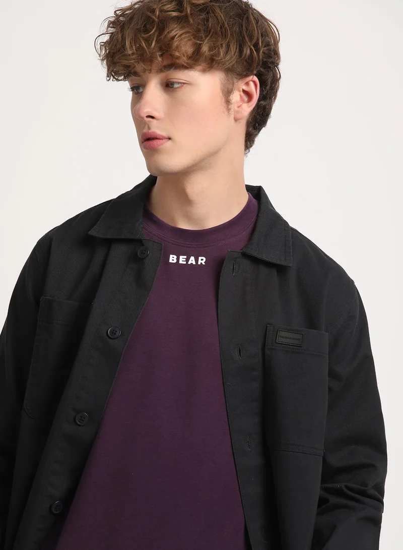 THE BEAR HOUSE Men’s Cotton T-Shirt – Soft, Breathable & Comfortable, Perfect for Casual Wear, Ideal for Everyday & Summer Wear