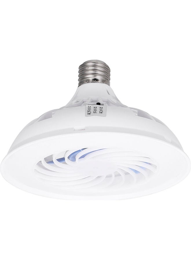 NIBEMINENT E27 Mini Fan Light White  - Image 5
