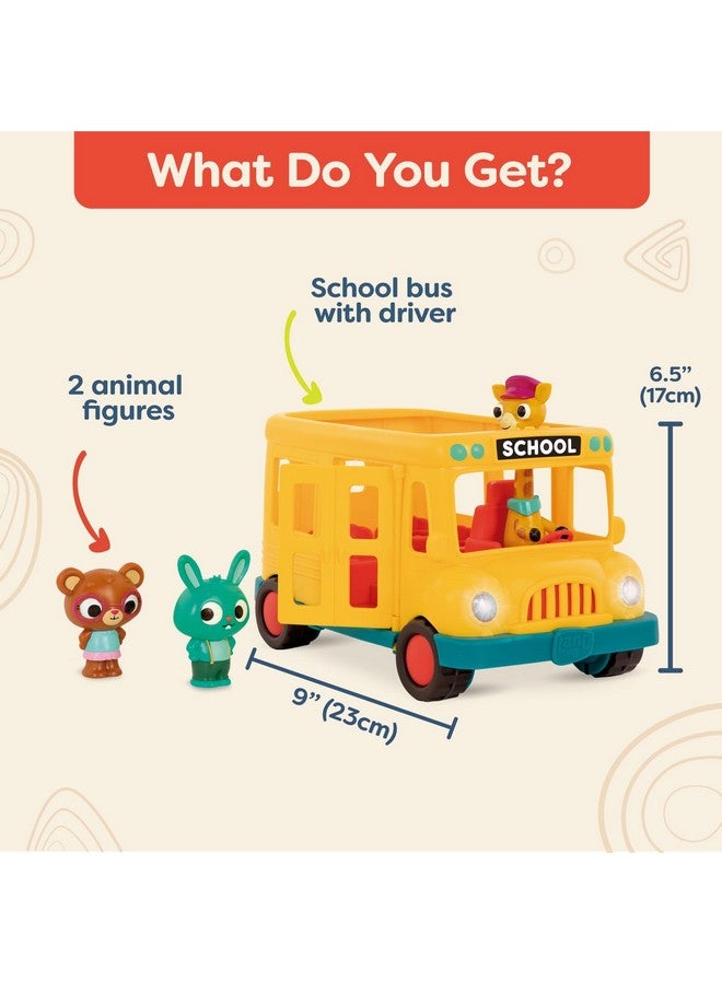 B. Toys - Bonnie'S School Bus-Musical School Bus - Toy School Bus & Characters - Lights & Sounds - Toy Vehicle For Toddlers, Kids - 18 Months + - Image 5