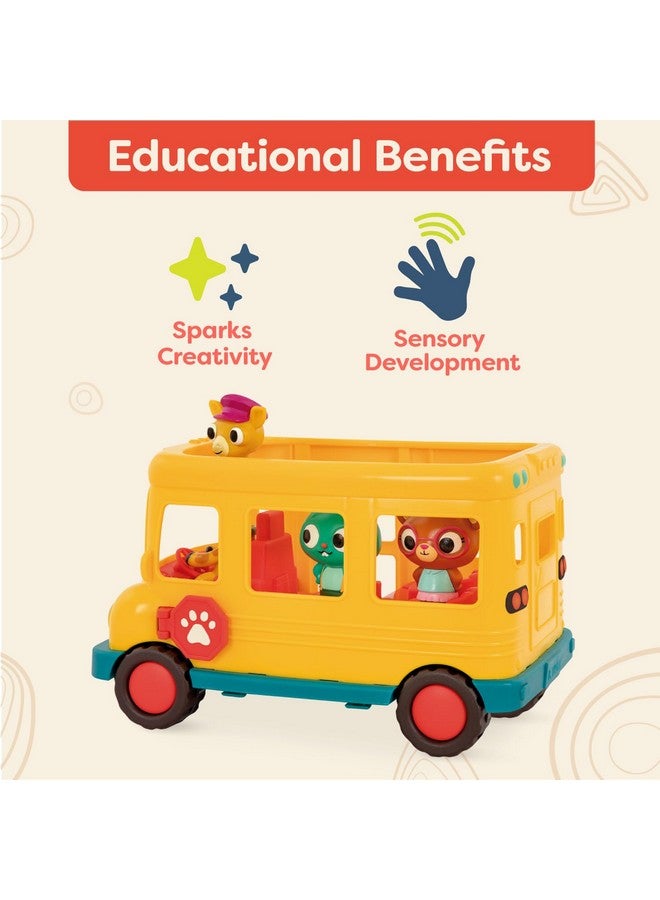 B. Toys - Bonnie'S School Bus-Musical School Bus - Toy School Bus & Characters - Lights & Sounds - Toy Vehicle For Toddlers, Kids - 18 Months + - Image 4