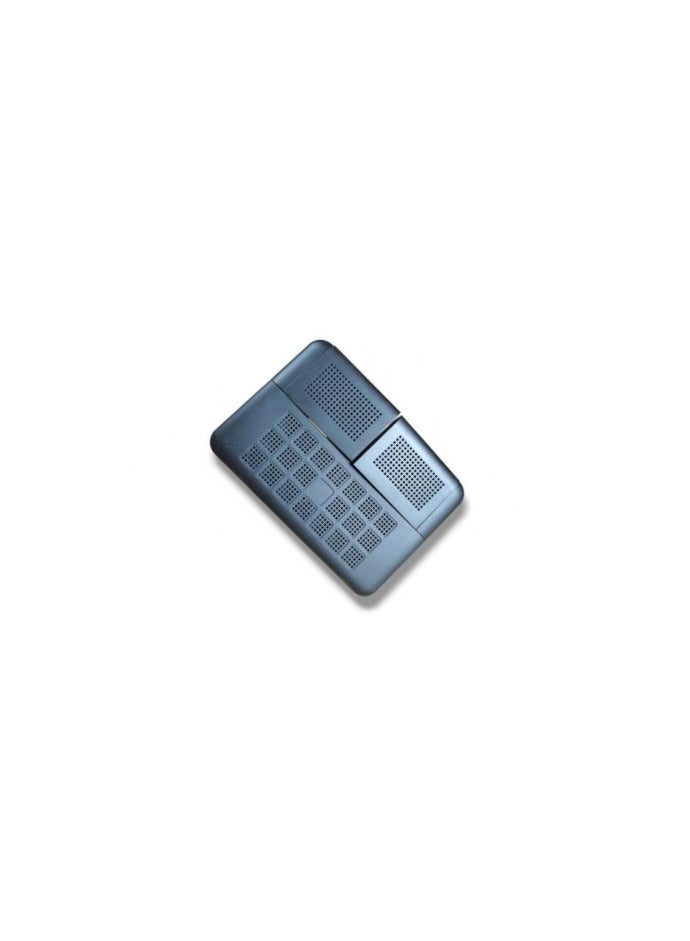 كيندكس Keendex KX3399 قاعدة تبريد للكمبيوتر المحمول مع مكبر صوت صغير، أسود - Image 1