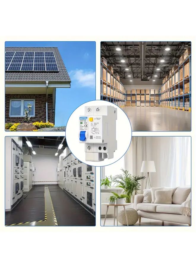 1P N 40A قاطع حماية من التسرب 5 قطع قاطع دائرة DZ47 63 - Image 5