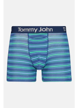 Tommy John Men 2 Pack 4 inseam Brand Logo Boxer Briefs, Multicolor  - Image 3