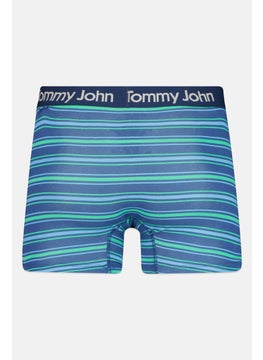 Tommy John Men 2 Pack 4 inseam Brand Logo Boxer Briefs, Multicolor  - Image 2