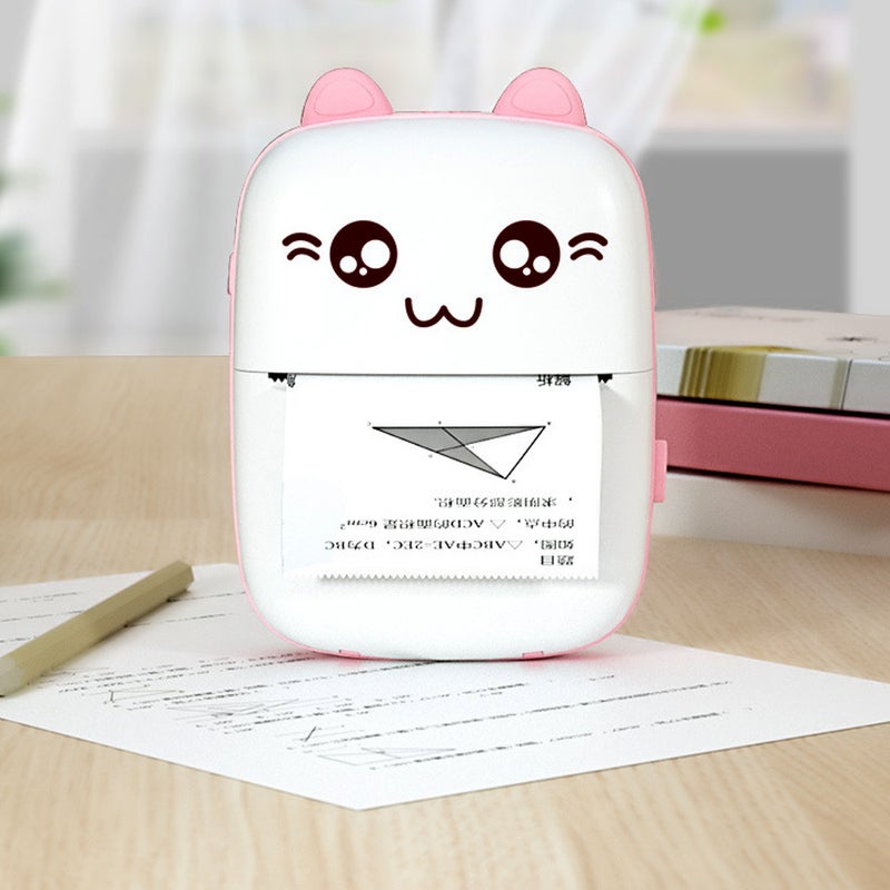 Pocket Printer Mini BT Thermal Printer Compatible with iOS & Android Paper Printer Portable Label Sticker Receipt Printer for Working Listing/Study Notes/Travel Journal - Image 5
