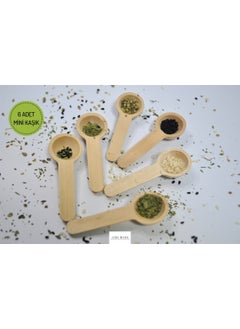 Afili Home Afili 6-Piece Bamboo Spice Spoon  - Image 1
