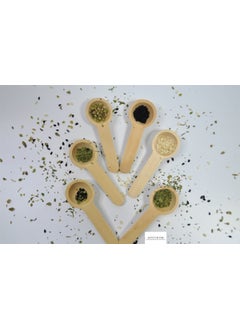 Afili Home Afili 6-Piece Bamboo Spice Spoon  - Image 4