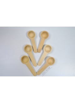 Afili Home Afili 6-Piece Bamboo Spice Spoon  - Image 2