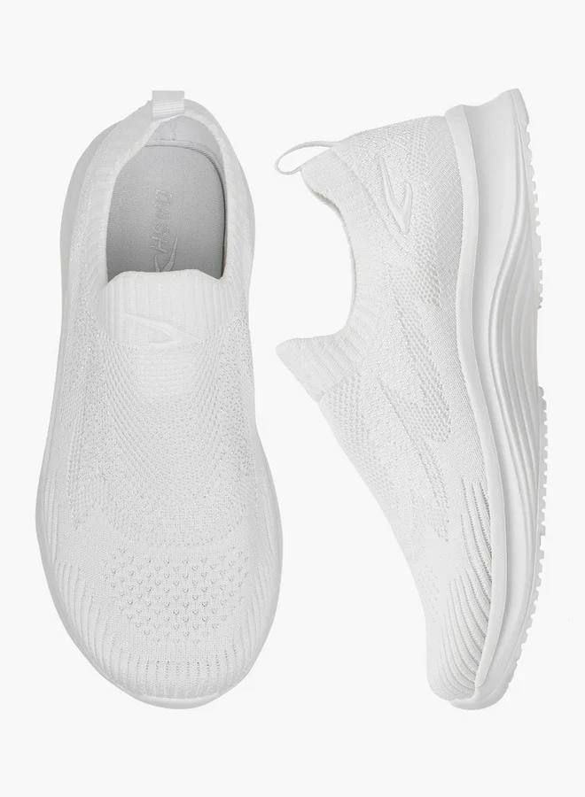 Dash Boys Sock Hem Slip-On Sports Shoes with Pull Tab