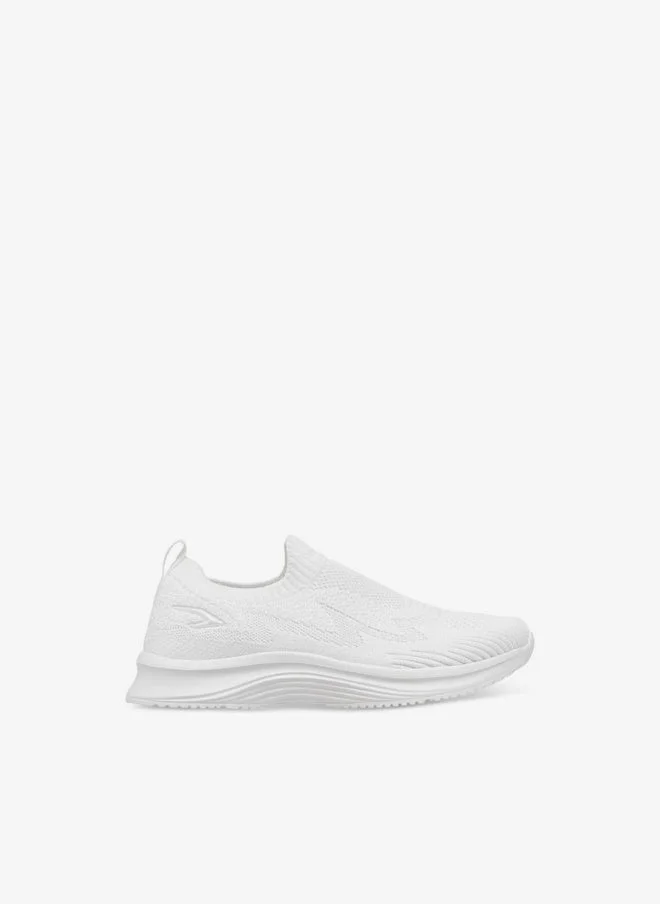 Dash Boys Sock Hem Slip-On Sports Shoes with Pull Tab