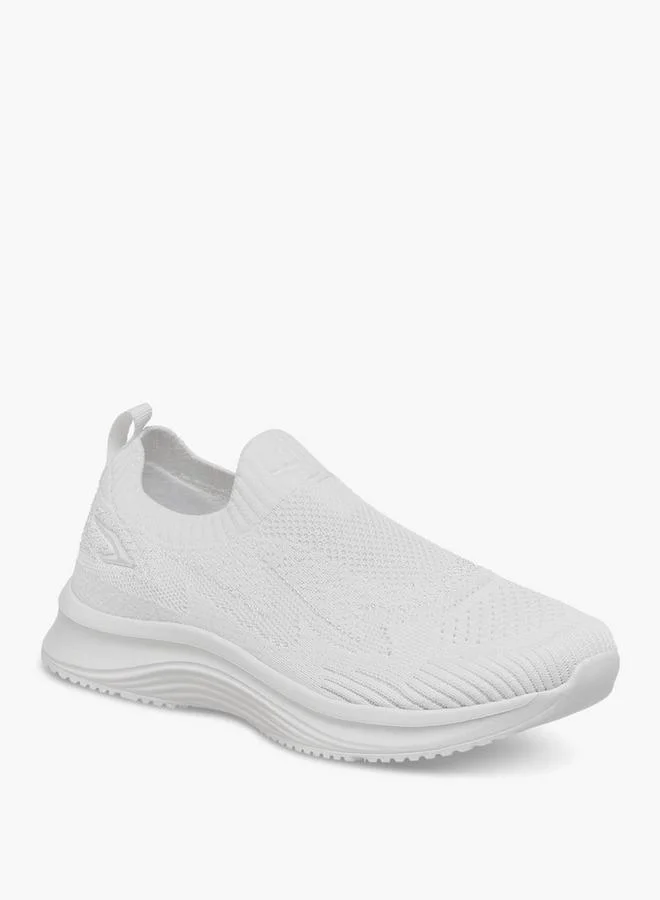 Dash Sock Hem Slip-On Sports Shoes With Pull Tab